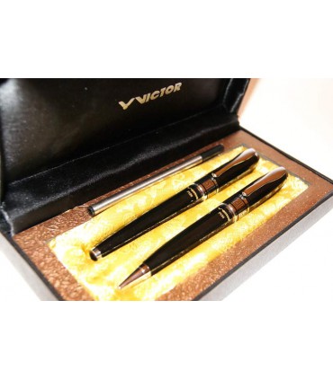 ست قلم ویکتور شامل خودکار و روان نویس (F120)